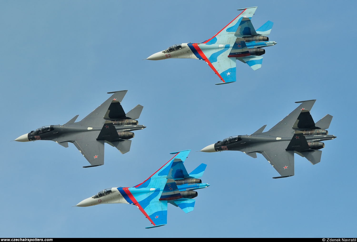 Russia - Air Force – Sukhoi Su-27 UB Flanker C VARIOUS