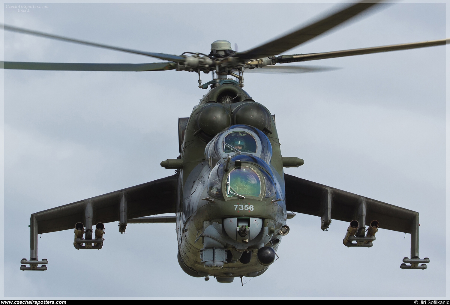 Czech - Air Force – Mil Mi-24V Hind 7356