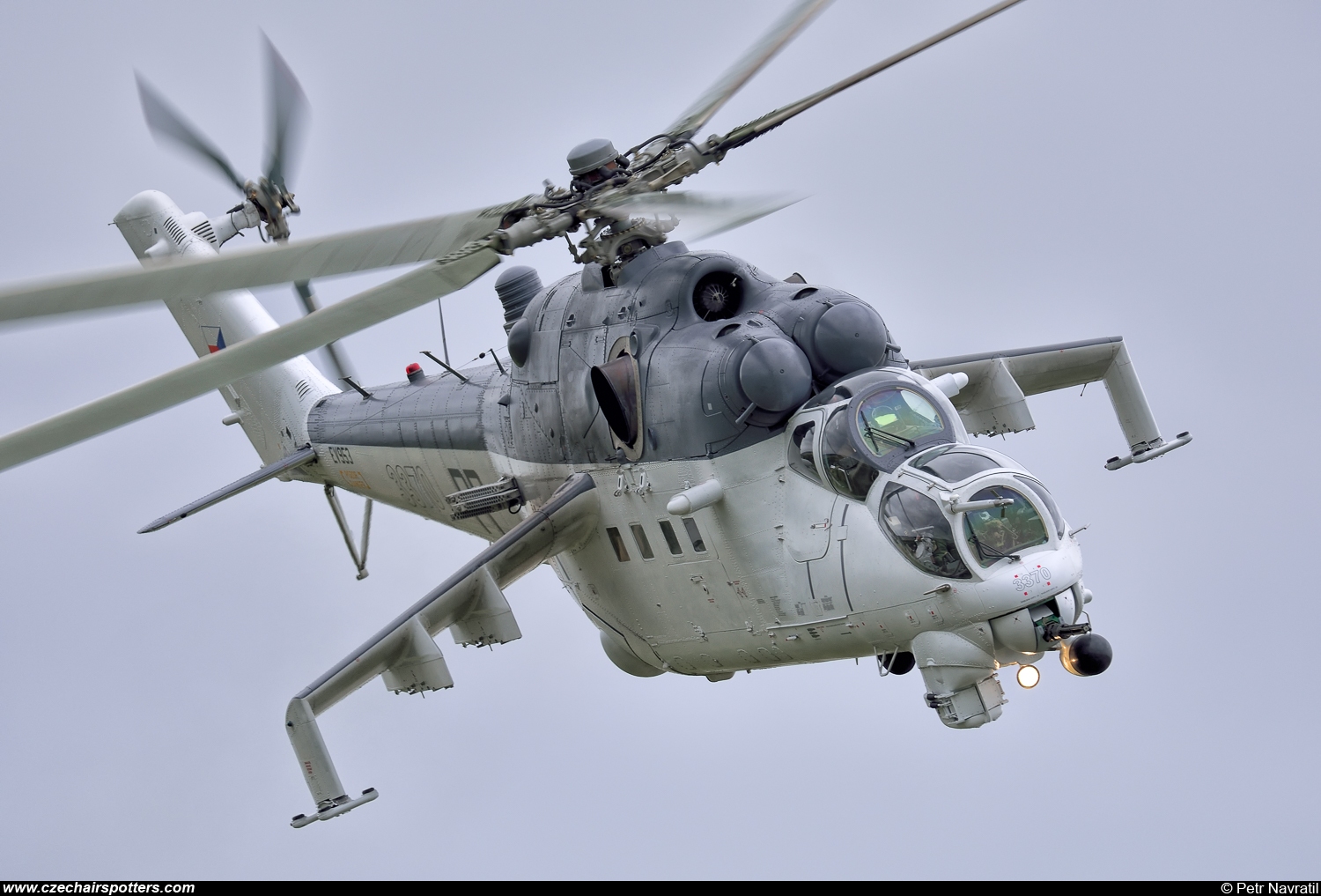 Czech - Air Force – Mil Mi-24V Hind 3370/PP-K