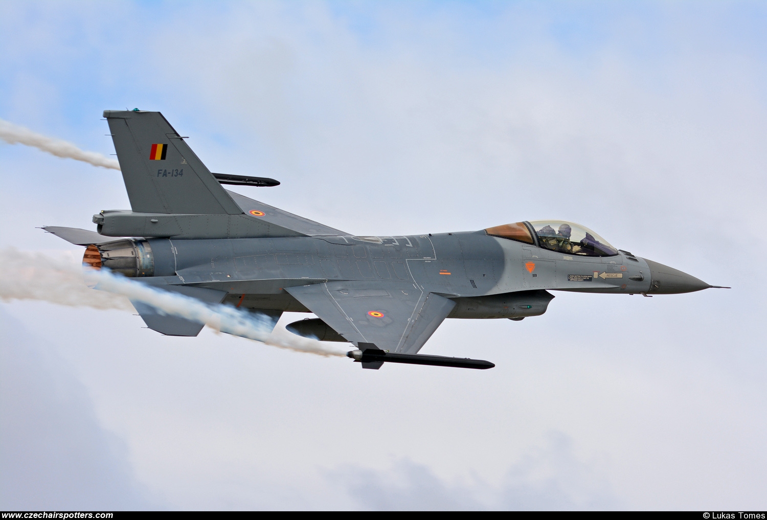 Belgium - Air Force – SABCA F-16AM Fighting Falcon FA-134