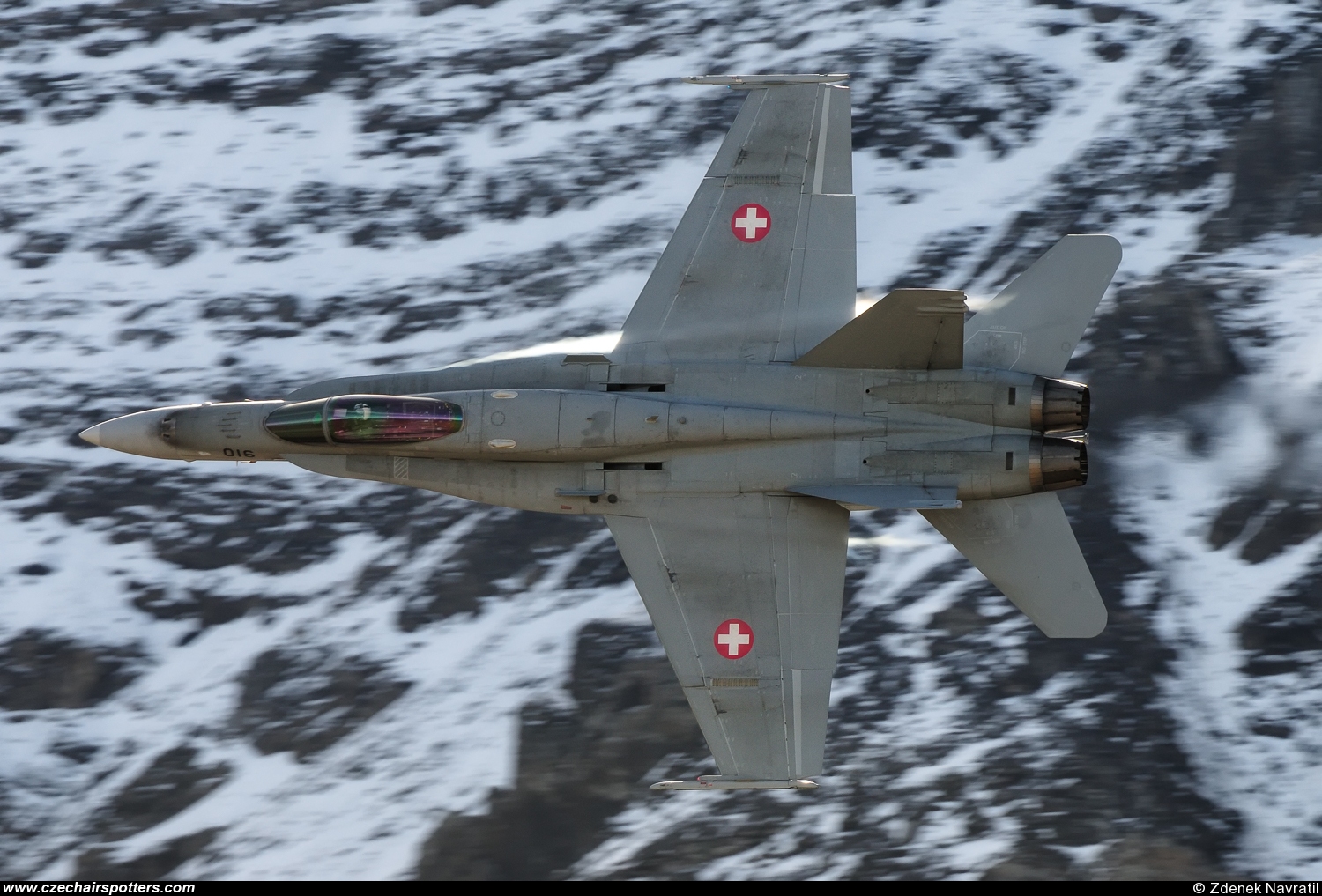Switzerland - Air Force – McDonnell Douglas F/A-18C Hornet J-5016