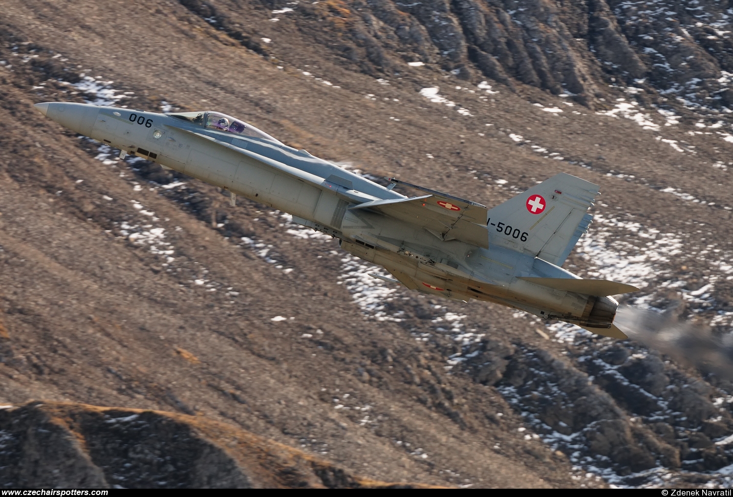 Switzerland - Air Force – McDonnell Douglas F/A-18C Hornet J-5006