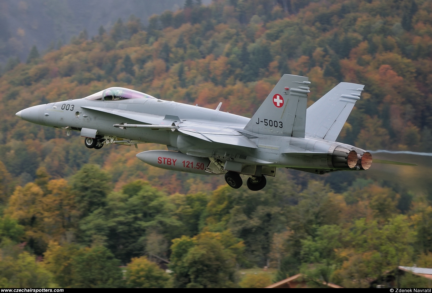 Switzerland - Air Force – McDonnell Douglas F/A-18C Hornet J-5003