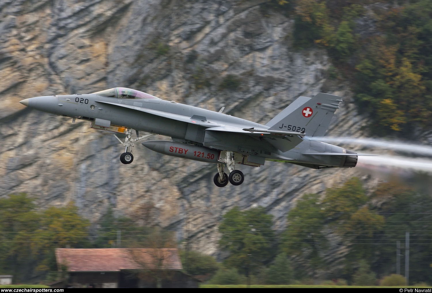 Switzerland - Air Force – McDonnell Douglas F/A-18C Hornet J-5020