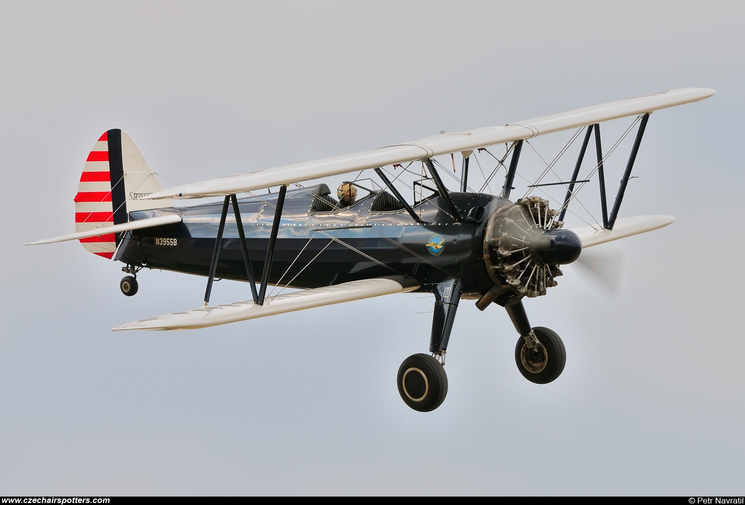 private – Boeing PT-17 Kaydet (A75N1) N3955B