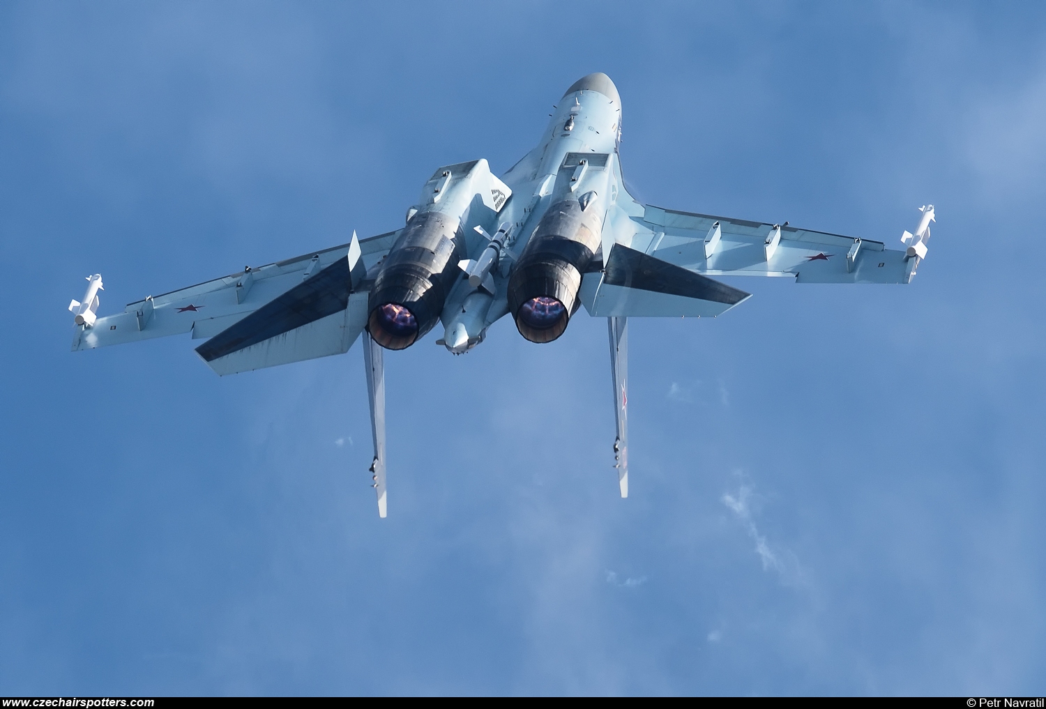 Russia - Air Force – Sukhoi Su-35 Flanker-E RF-95242/03 RED