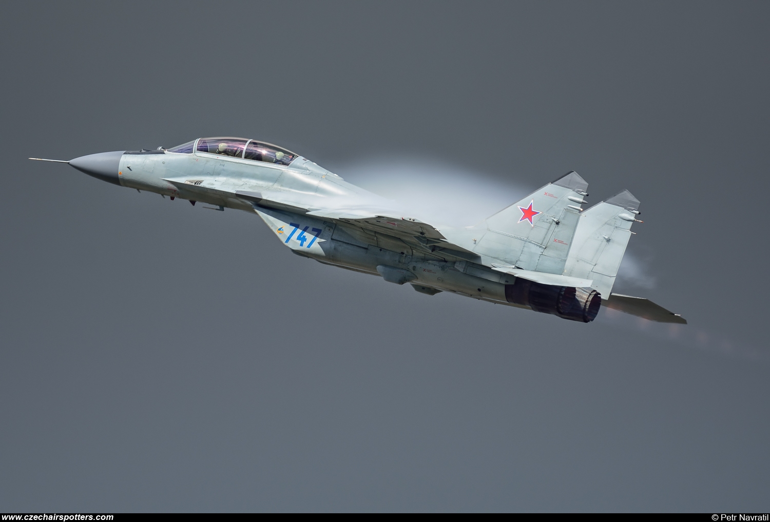 RSK MiG – Mikoyan-Gurevich MiG-35 Fulcrum-F 747 BLUE