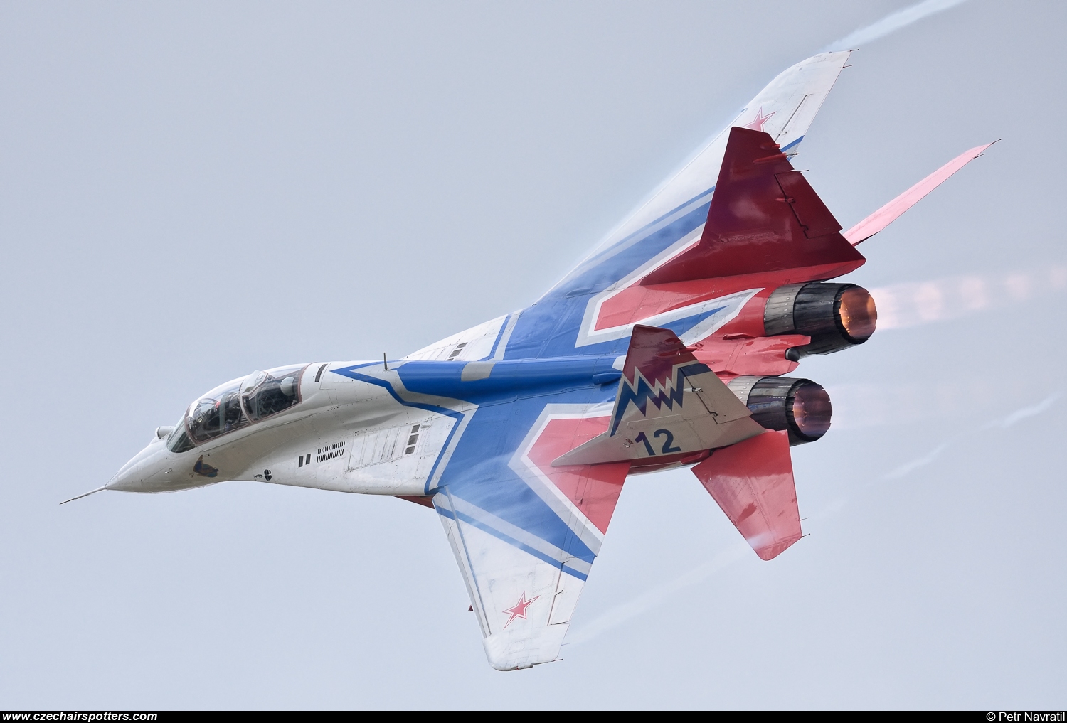 Swifts / Strizhi – Mikoyan-Gurevich MiG-29UB  / 9-51 12 BLUE