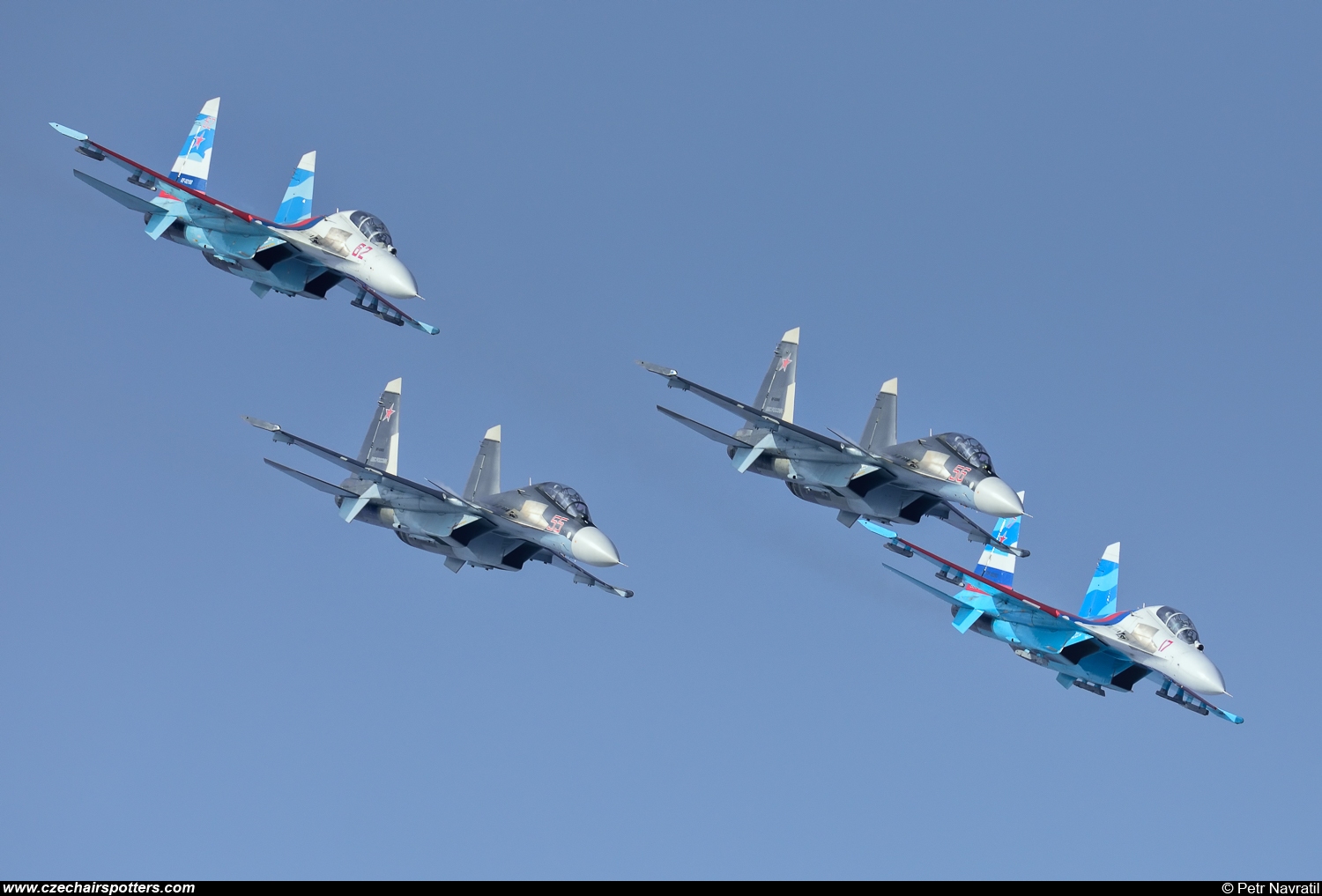 Russia - Air Force – Sukhoi Su-30SM Flanker C 56 RED/RF-93666