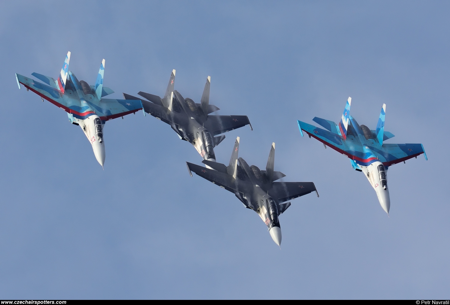 Russia - Air Force – Sukhoi Su-30SM Flanker C 56 RED/RF-93666