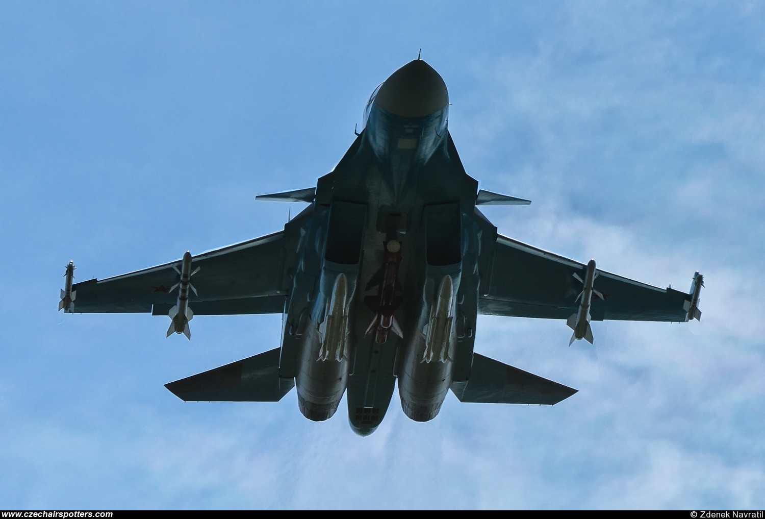 Russia - Air Force – Sukhoi Su-34 Fullback 38 RED