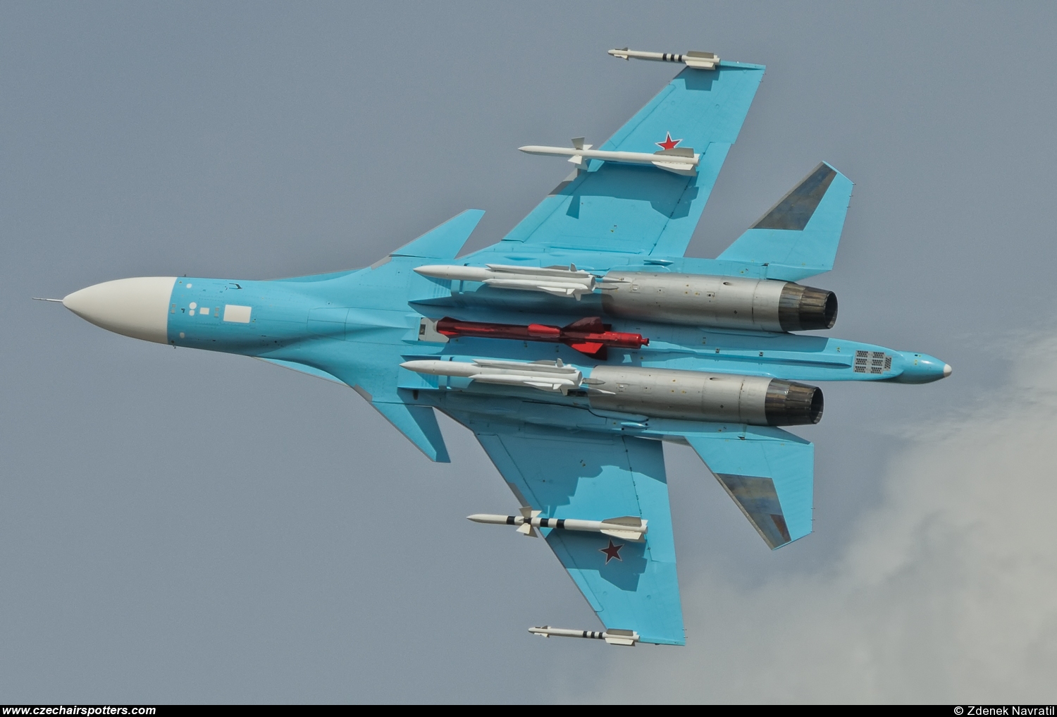 Russia - Air Force – Sukhoi Su-34 Fullback 38 RED
