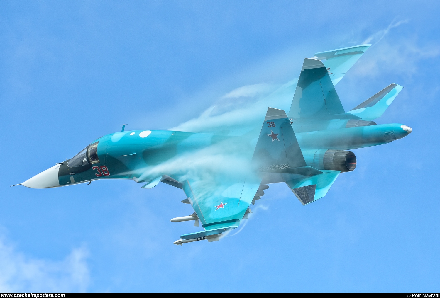 Russia - Air Force – Sukhoi Su-34 Fullback 38 RED