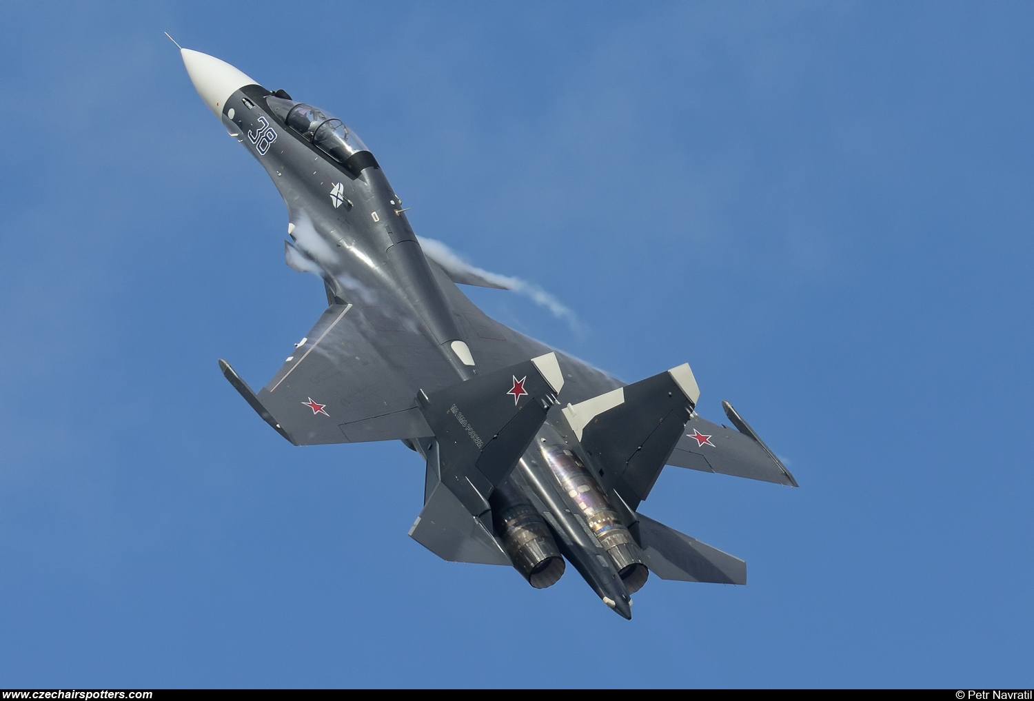 Russian - VVS VMF – Sukhoi Su-30SM Flanker C 38 BLUE