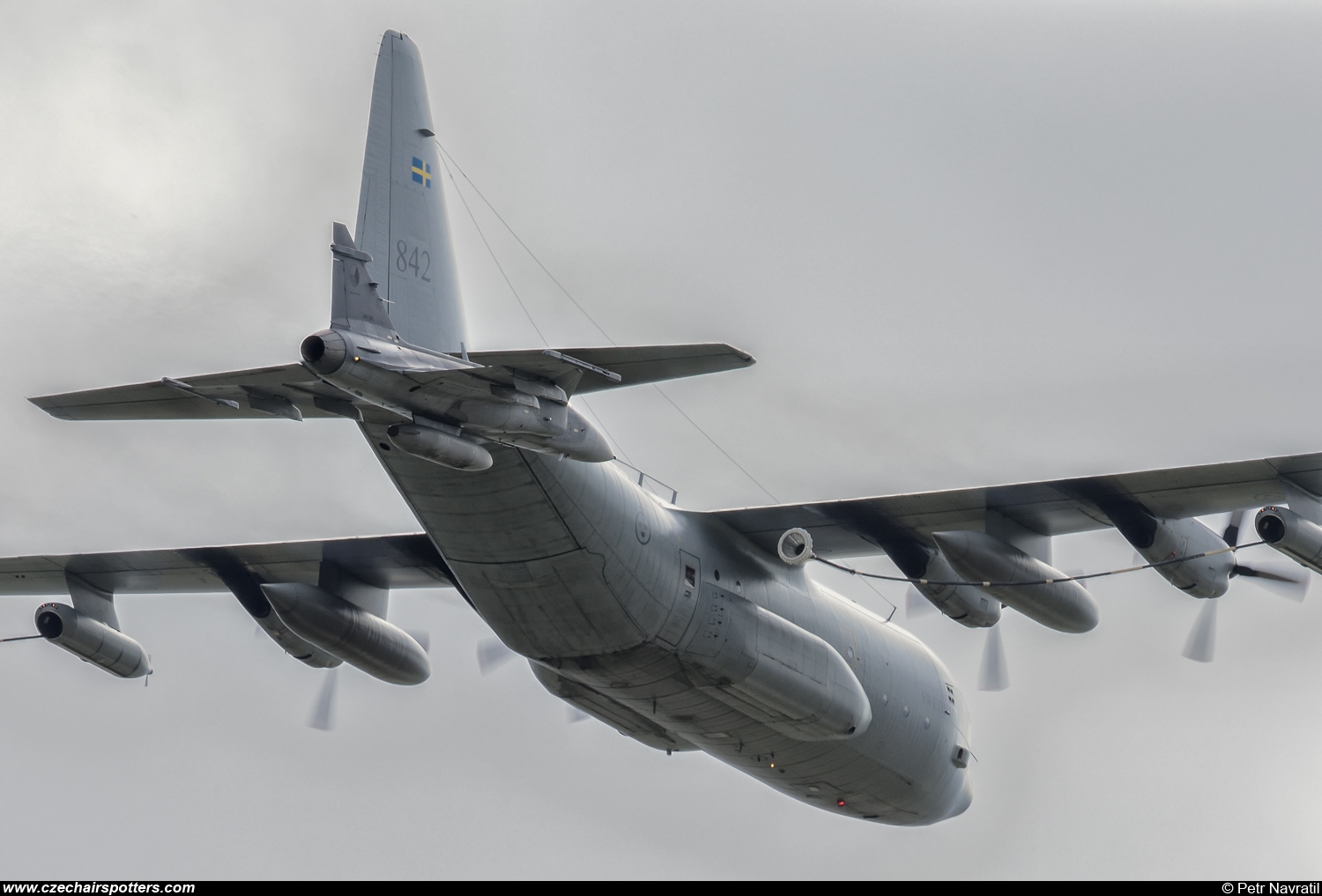 Sweden - Air Force – Lockheed Tp84 Hercules (C-130H/L-382) 842