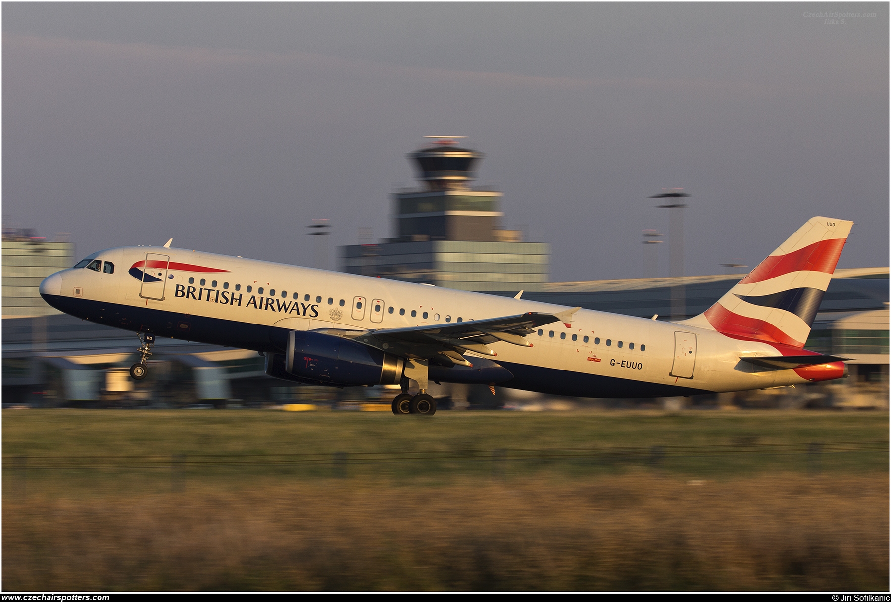British Airways (BAW) – Airbus A320-232  G-EUUO 