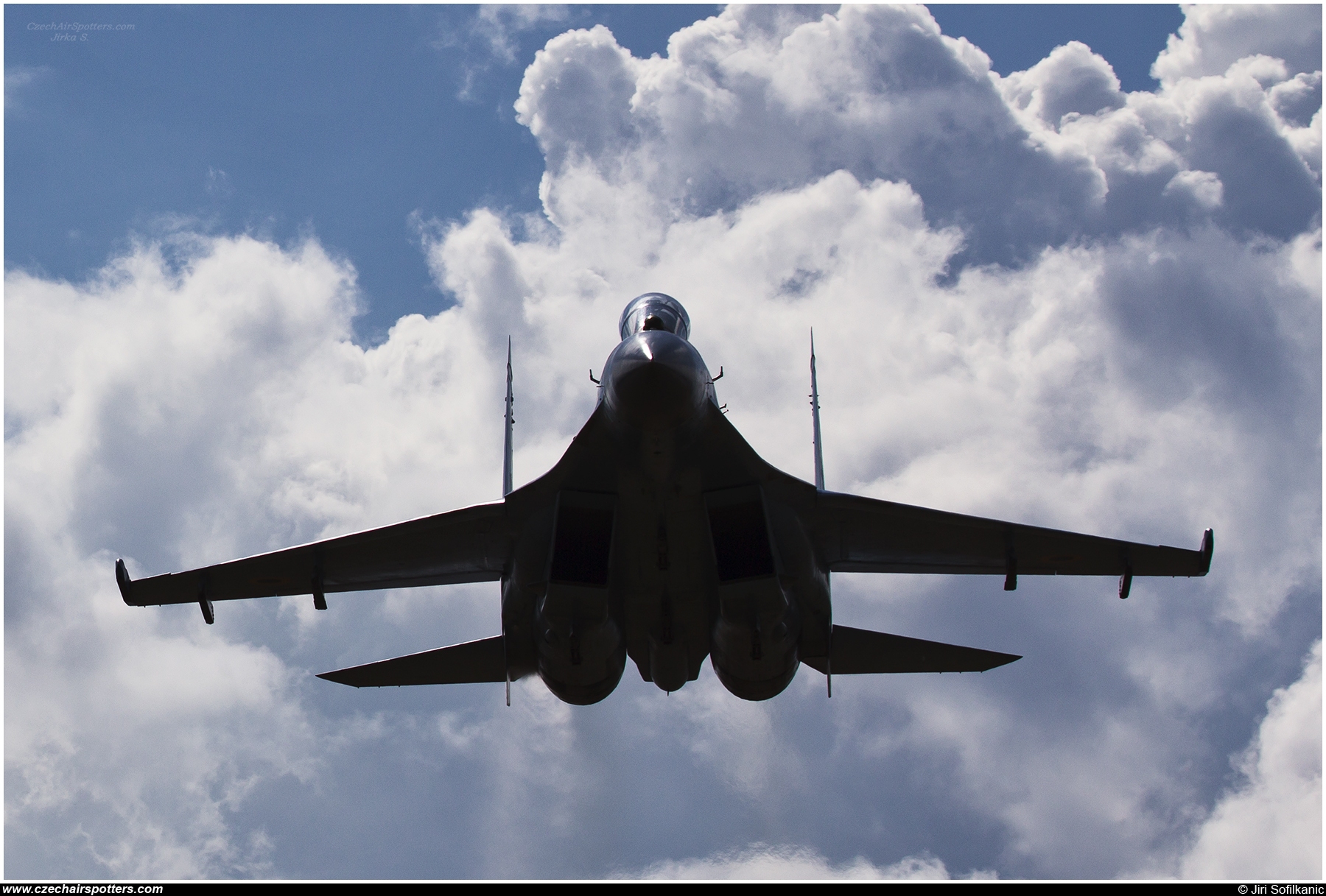 Ukraine - Air Force – Sukhoi Su-27 UB Flanker C 71 BLUE