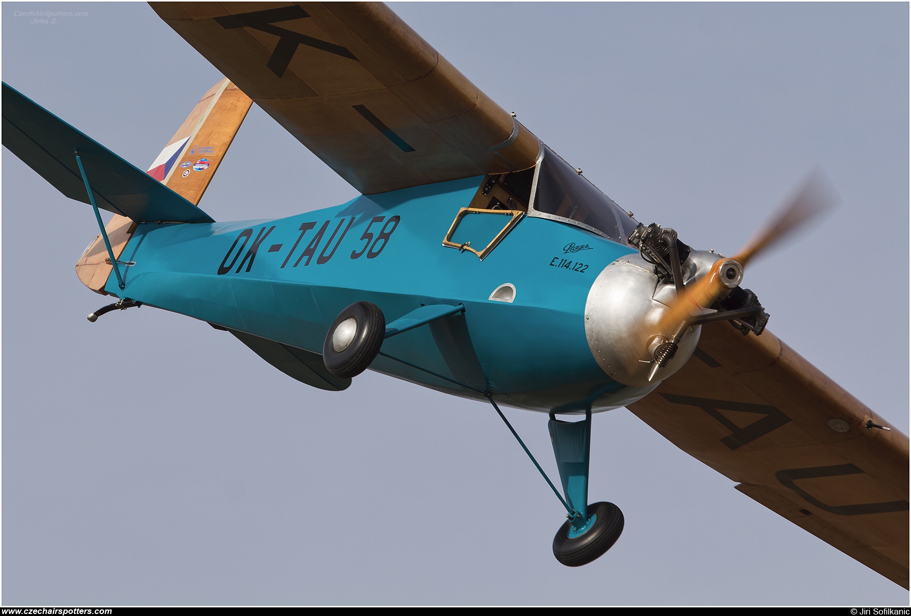private – Praga E.114 Air Baby OK-TAU58
