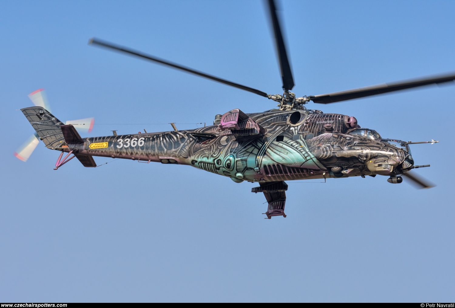 Czech - Air Force – Mil Mi-24V Hind 3366