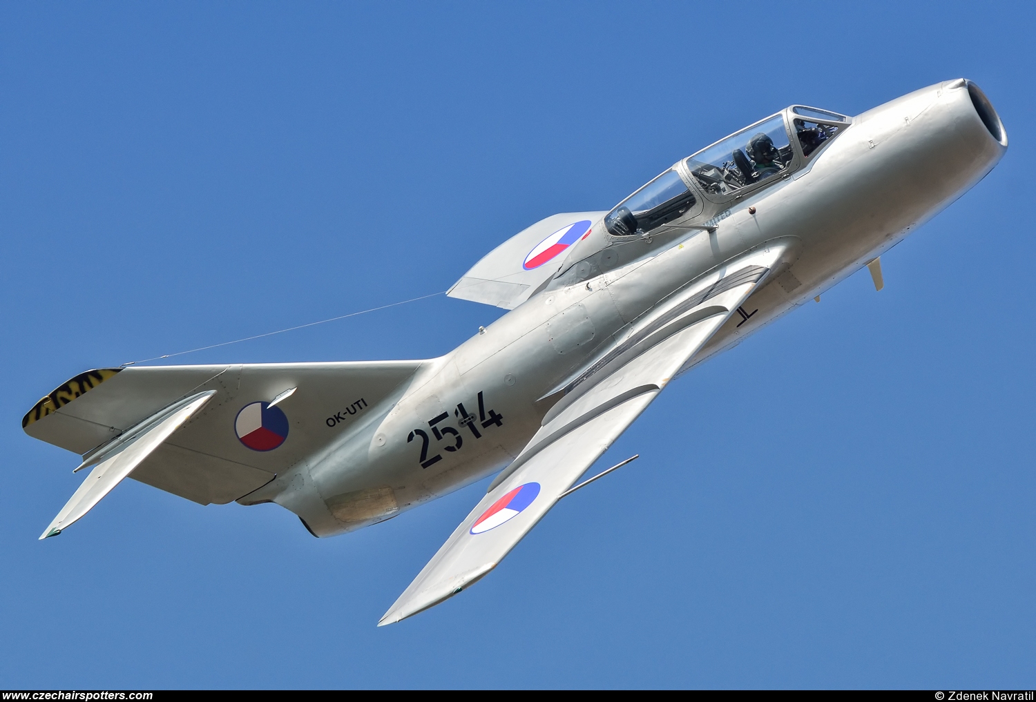 Czech Flying Legends – Mikoyan-Gurevich MiG-15UTI Midget OK-UTI/2514