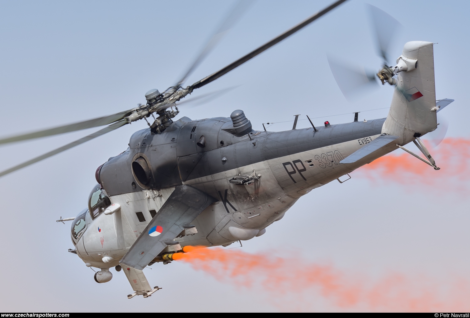 Czech - Air Force – Mil Mi-24V Hind 3370/PP-K