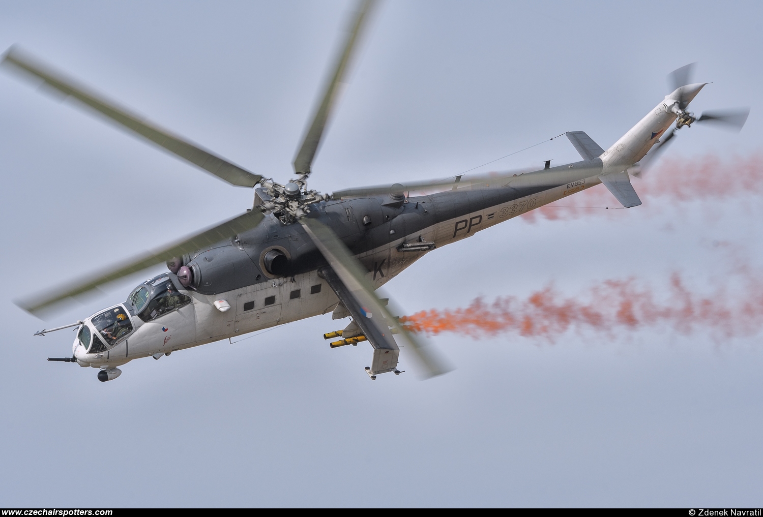 Czech - Air Force – Mil Mi-24V Hind 3370/PP-K