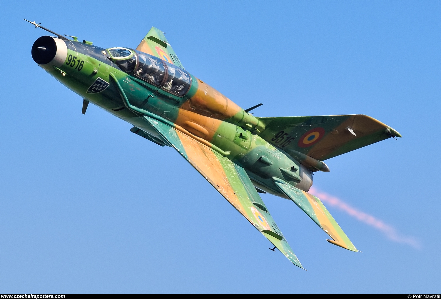 Romania - Air Force – Mikoyan-Gurevich MiG-21UM Lancer B 9516