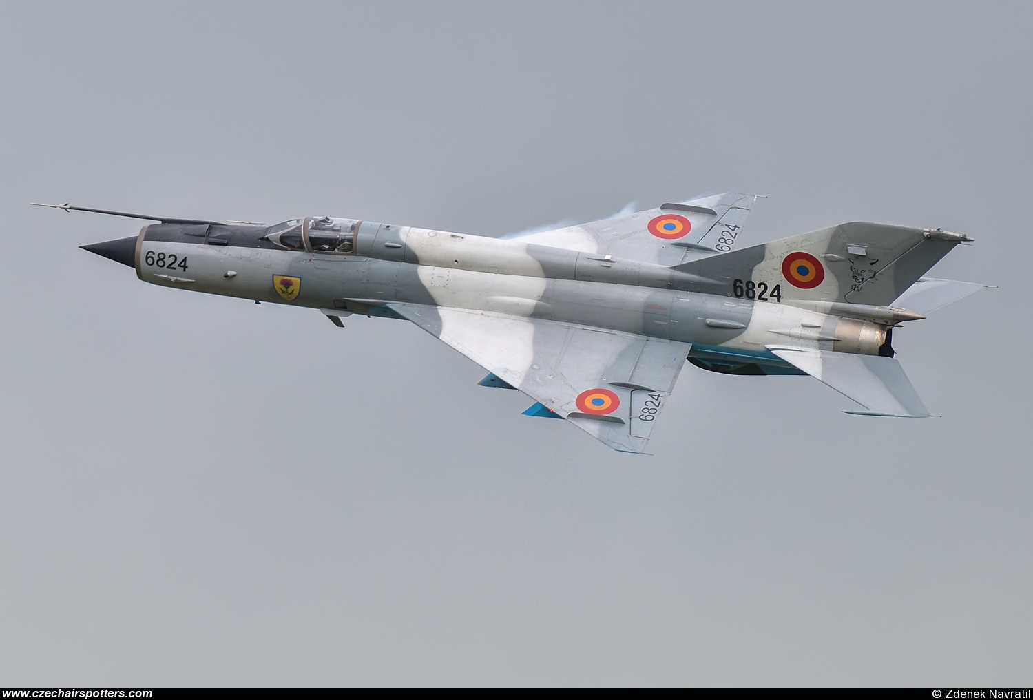 Romania - Air Force  – Mikoyan-Gurevich MiG-21MF Lancer C 6824