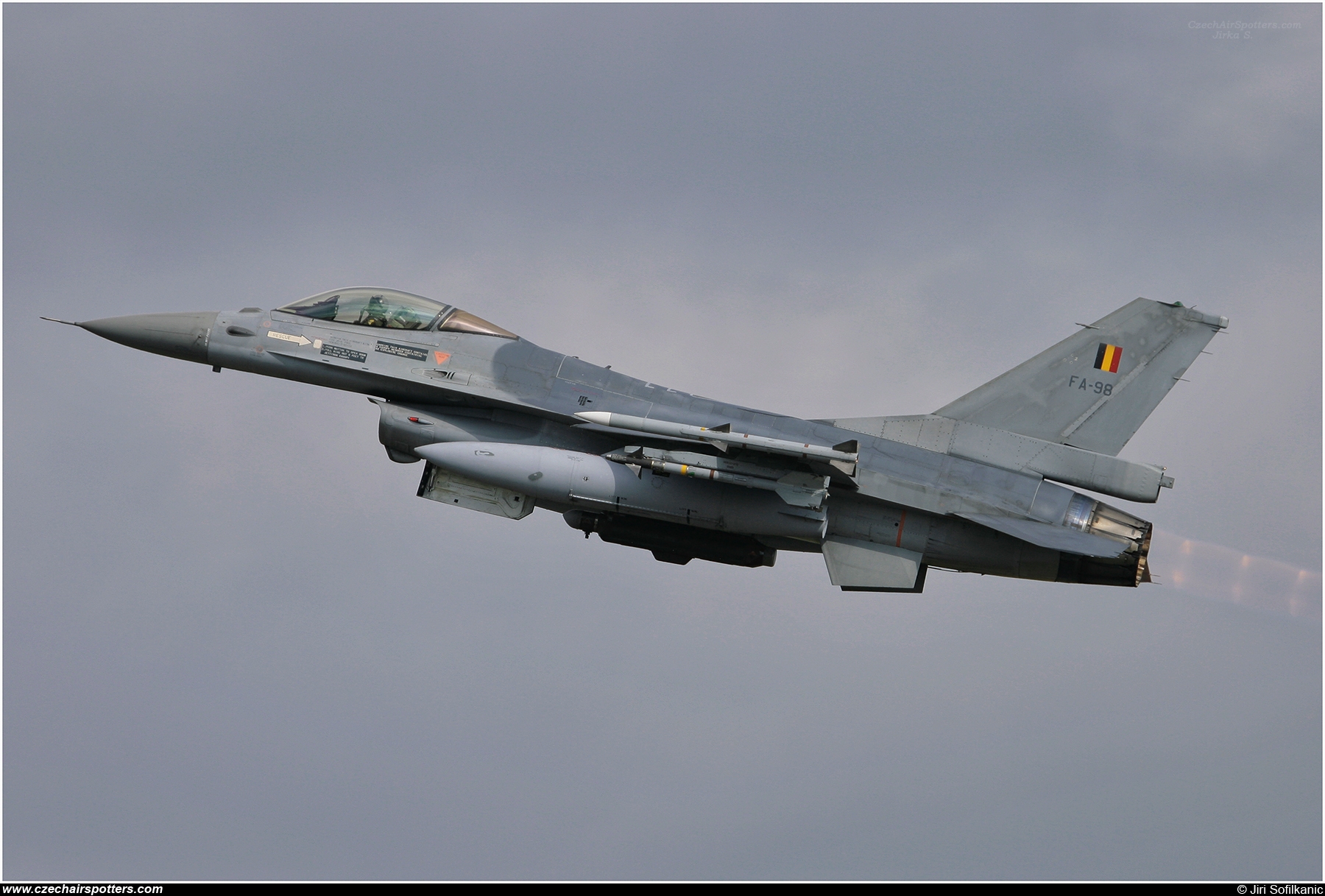 Belgium - Air Force – SABCA F-16AM Fighting Falcon FA-98