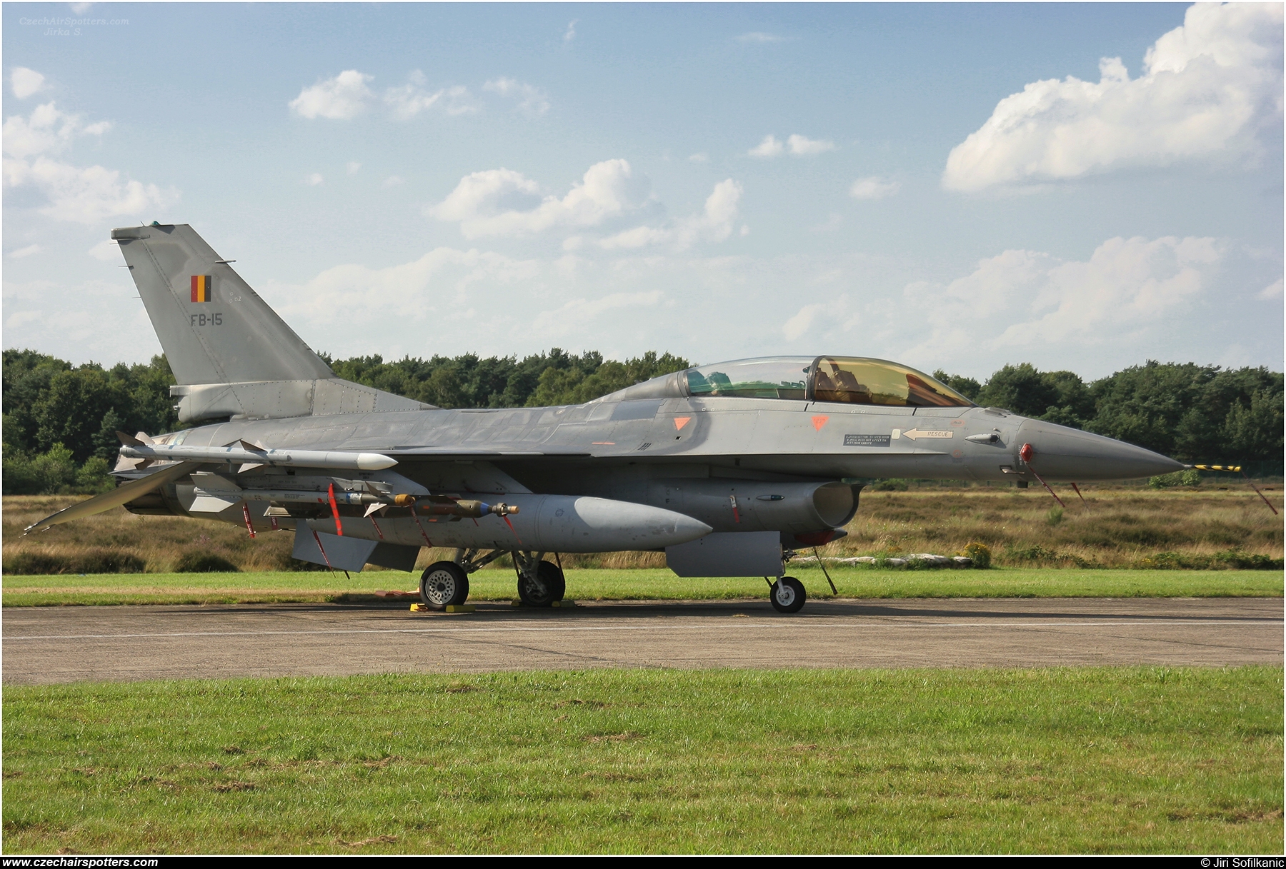 Belgium - Air Force – SABCA F-16BM Fighting Falcon FB-15