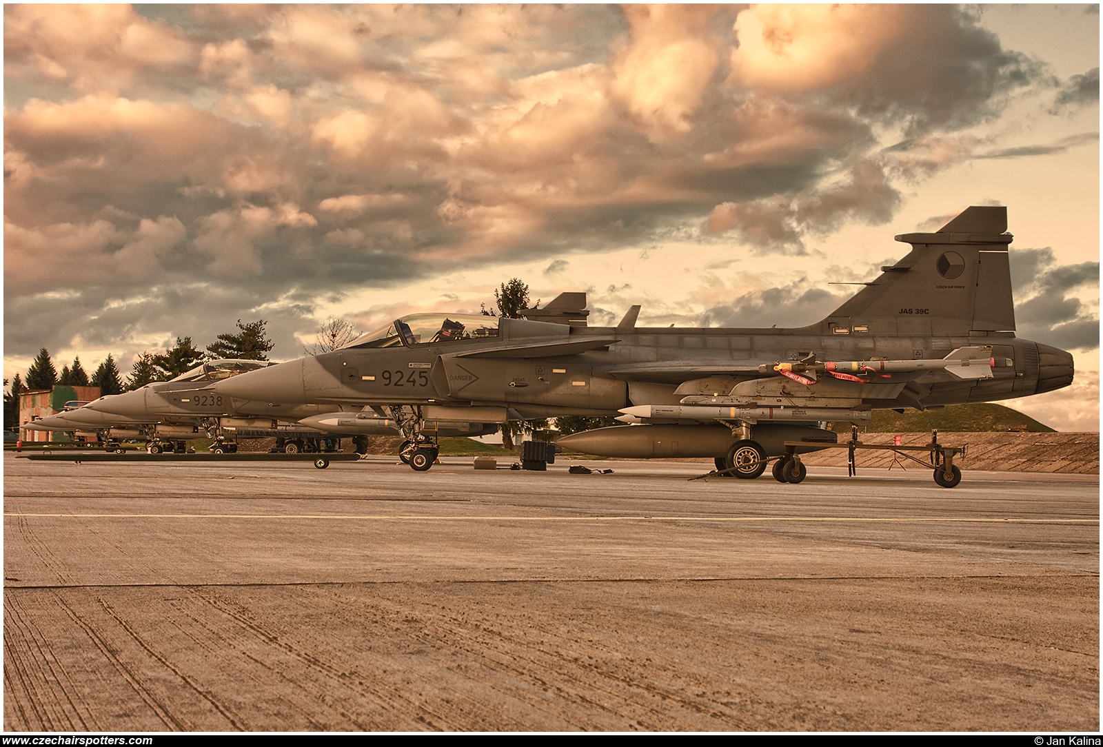 Czech - Air Force – Saab JAS39C Gripen 9245