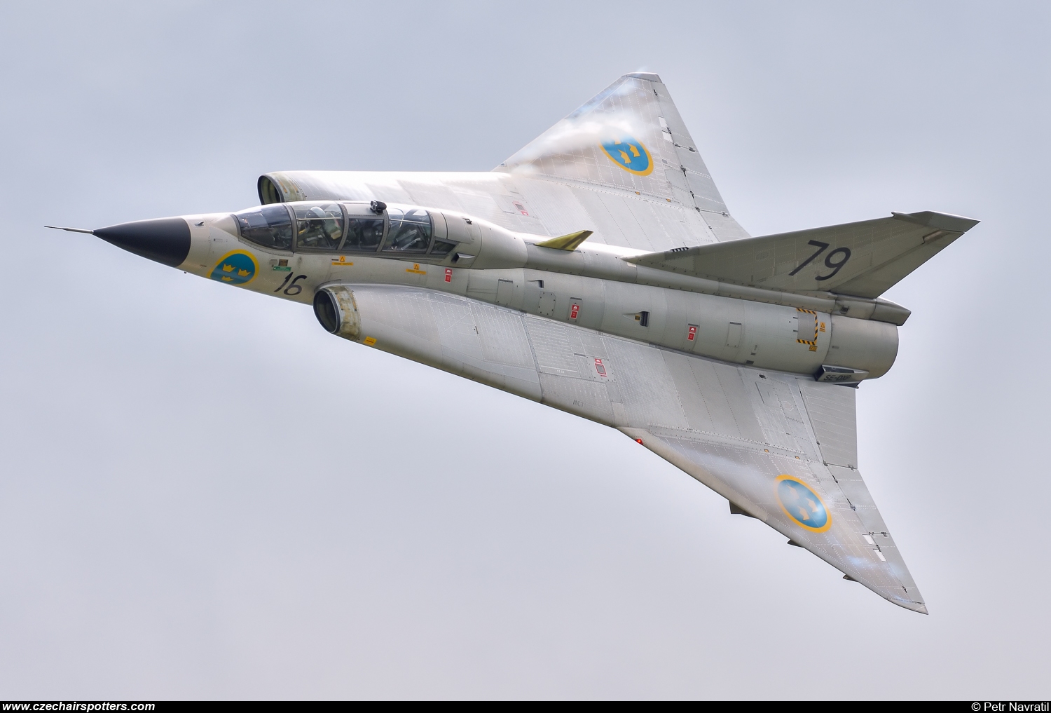 Sweden - Air Force – Saab Sk35C Draken  SE-DXP/810