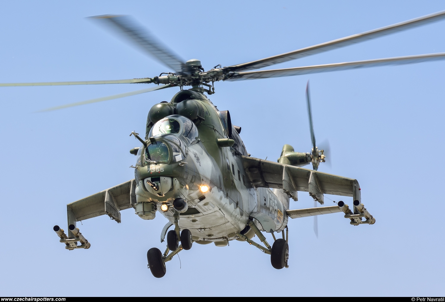 Czech - Air Force – Mil Mi-24V Hind 7355