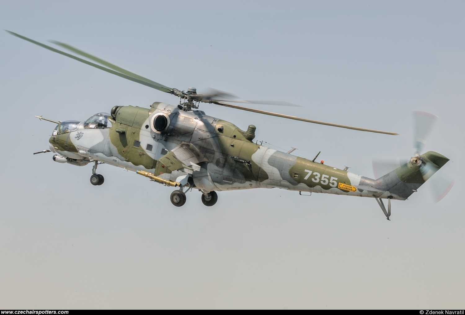 Czech - Air Force – Mil Mi-24V Hind 7355