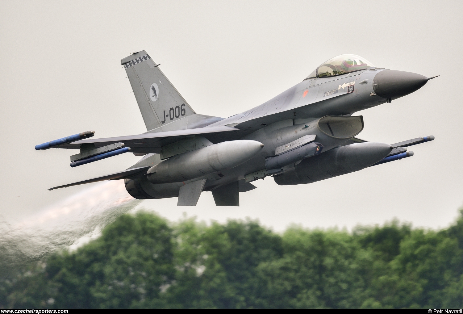 Netherlands - Air Force – Fokker F-16AM Fighting Falcon J-006