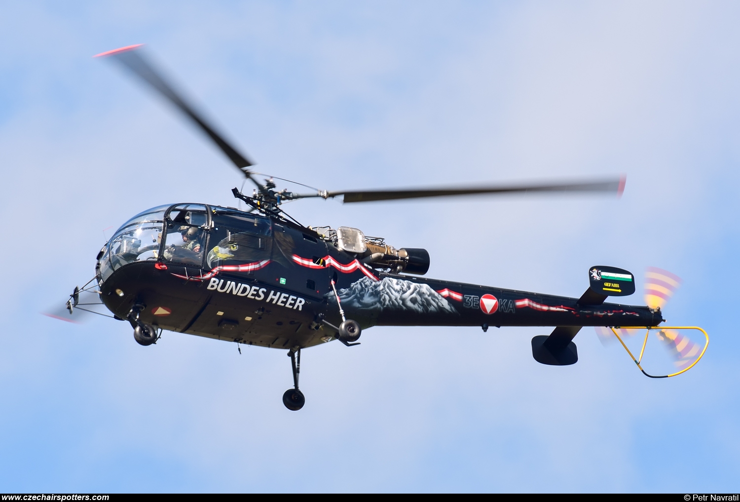 Austria - Air Force – F+W Emmen SE-3160 Alouette III  3E-KA