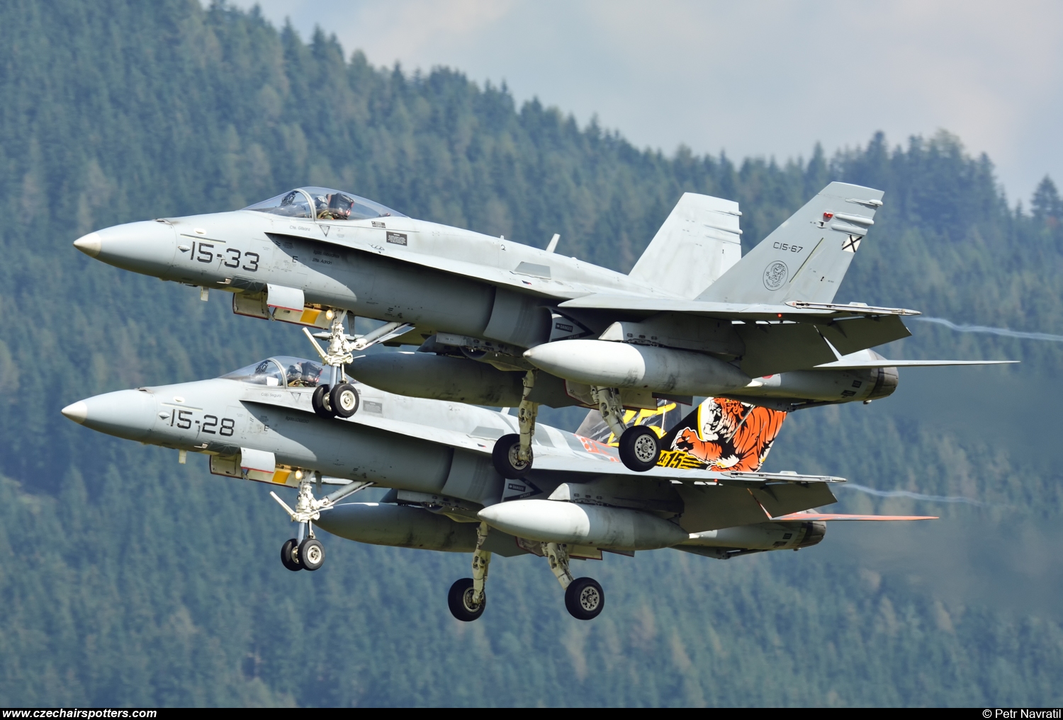 Spain - Air Force – McDonnell Douglas EF-18M Hornet 15-33