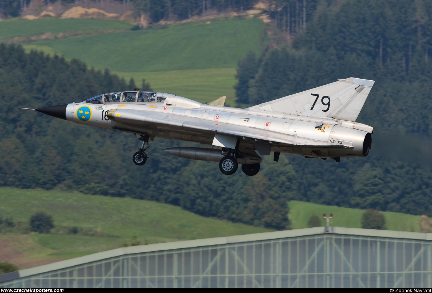 Sweden - Air Force – Saab Sk35C Draken  SE-DXP/16/79