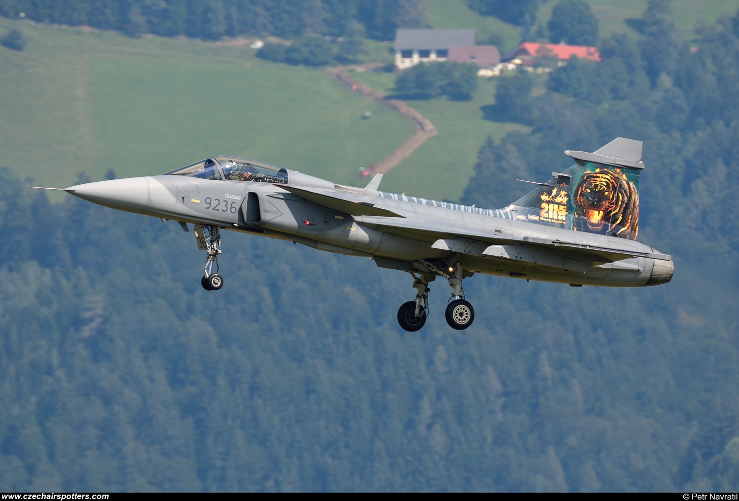 Czech - Air Force – Saab JAS39C Gripen 9236