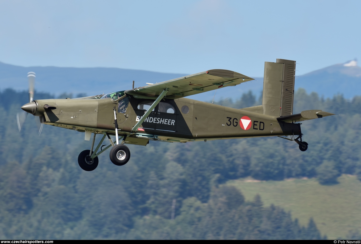 Austria - Air Force – Pilatus Aircraft PC-6/B2-H2 Turbo Porter 3G-ED