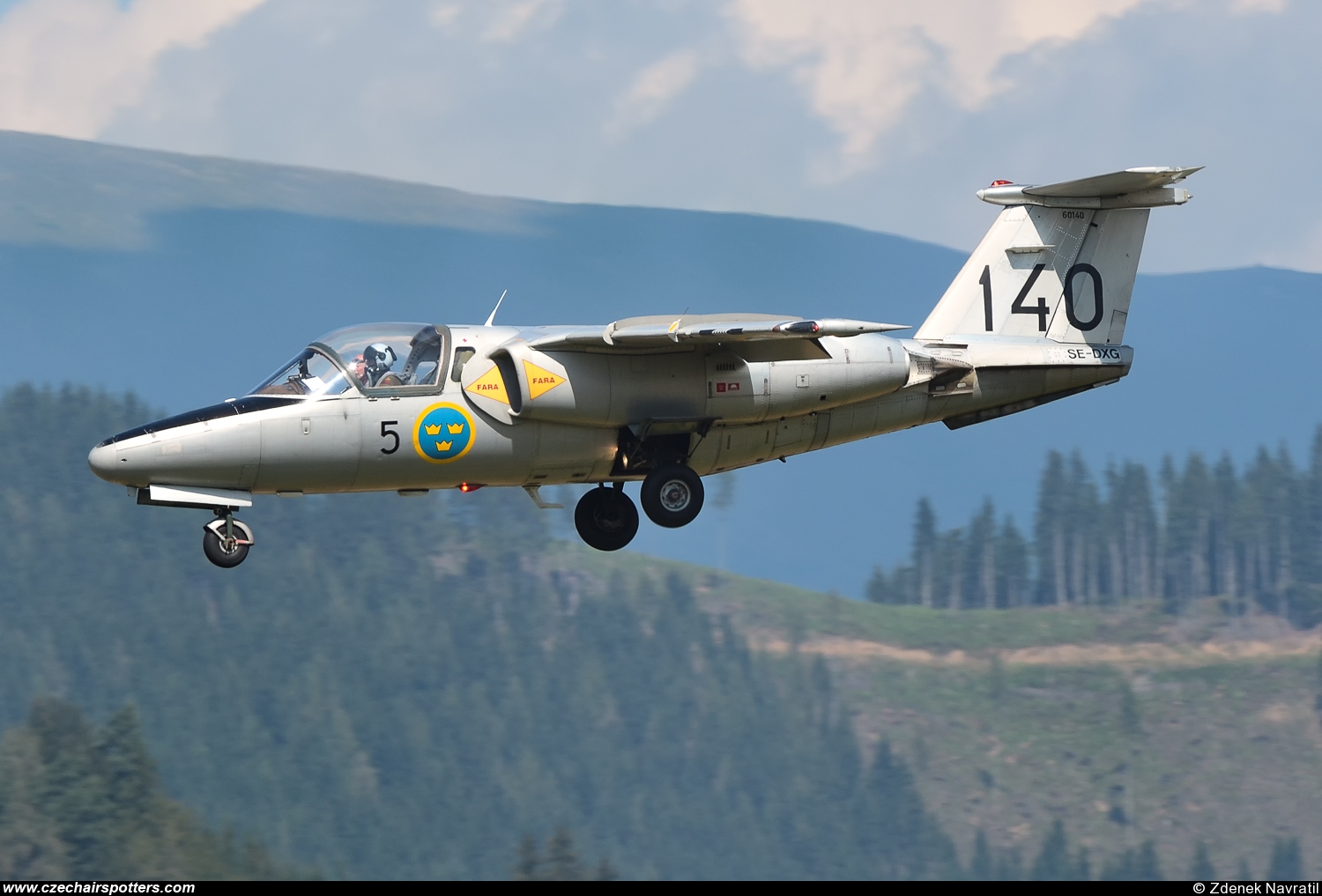 Sweden - Air Force – Saab Saab Sk 60A SE-DXG/140/5