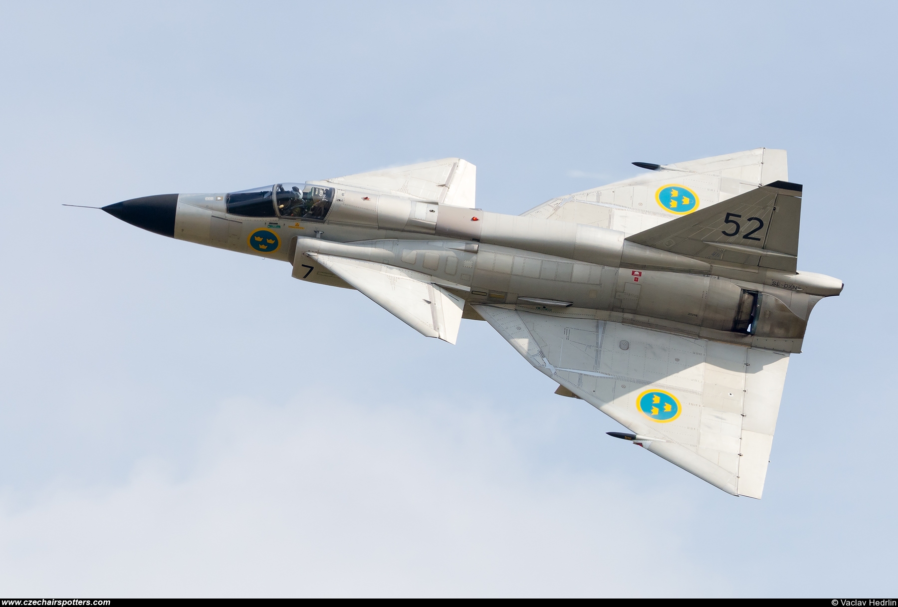 Sweden - Air Force – Saab JA37C Viggen SE-DXN / 52