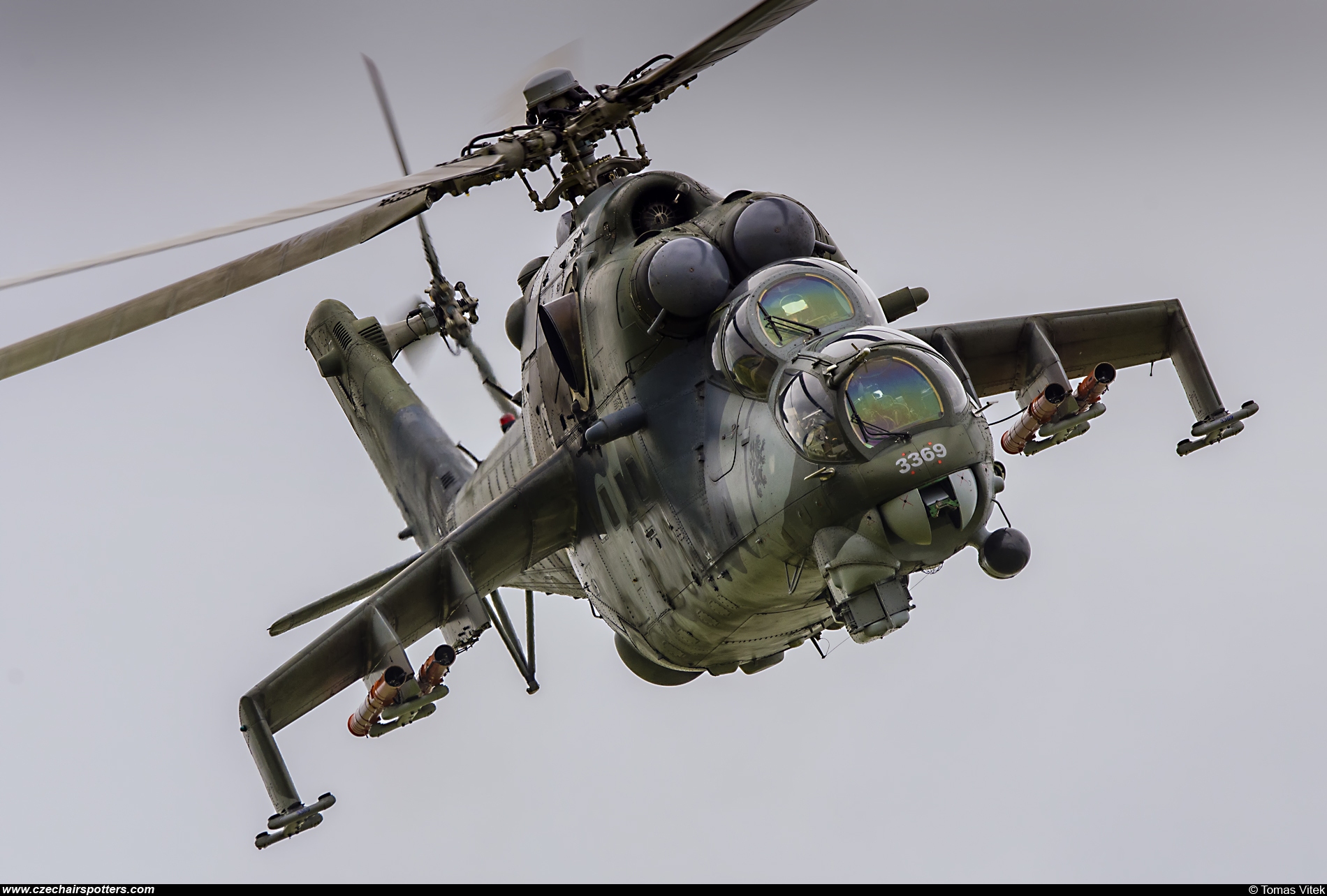 Czech - Air Force – Mil Mi-35 Hind 3369