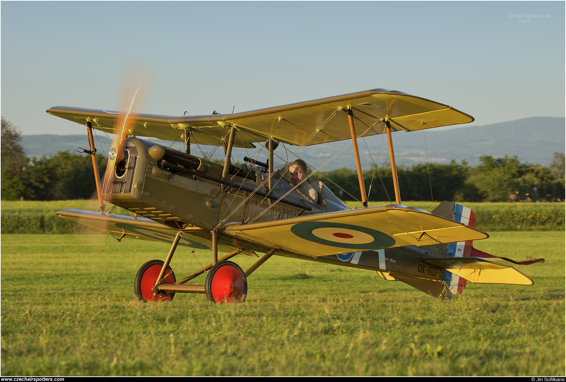 Pterodactyl ltd. – Royal Aircraft Factory S.E.5a ULL replica (Scout Experimental 5) OK-HUP 02