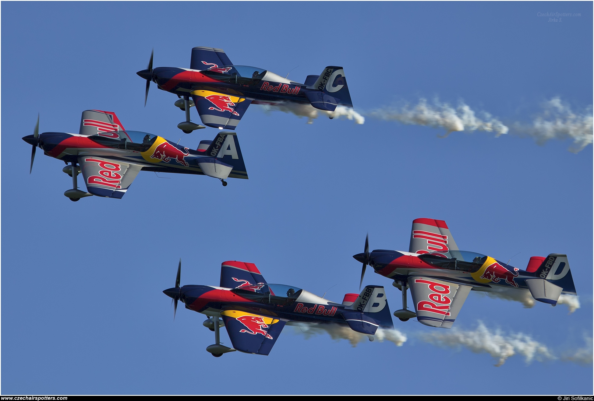The Flying Bulls Aerobatics Team – XtremeAir  XA42 OK-FBD