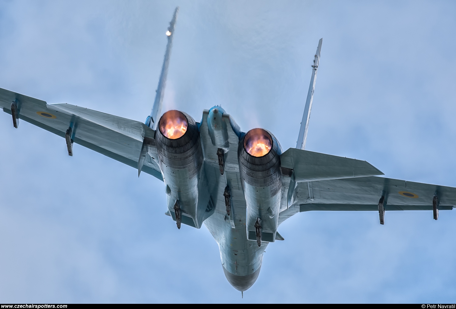 Ukraine - Air Force – Sukhoi Su-27 Flanker B 58 BLUE