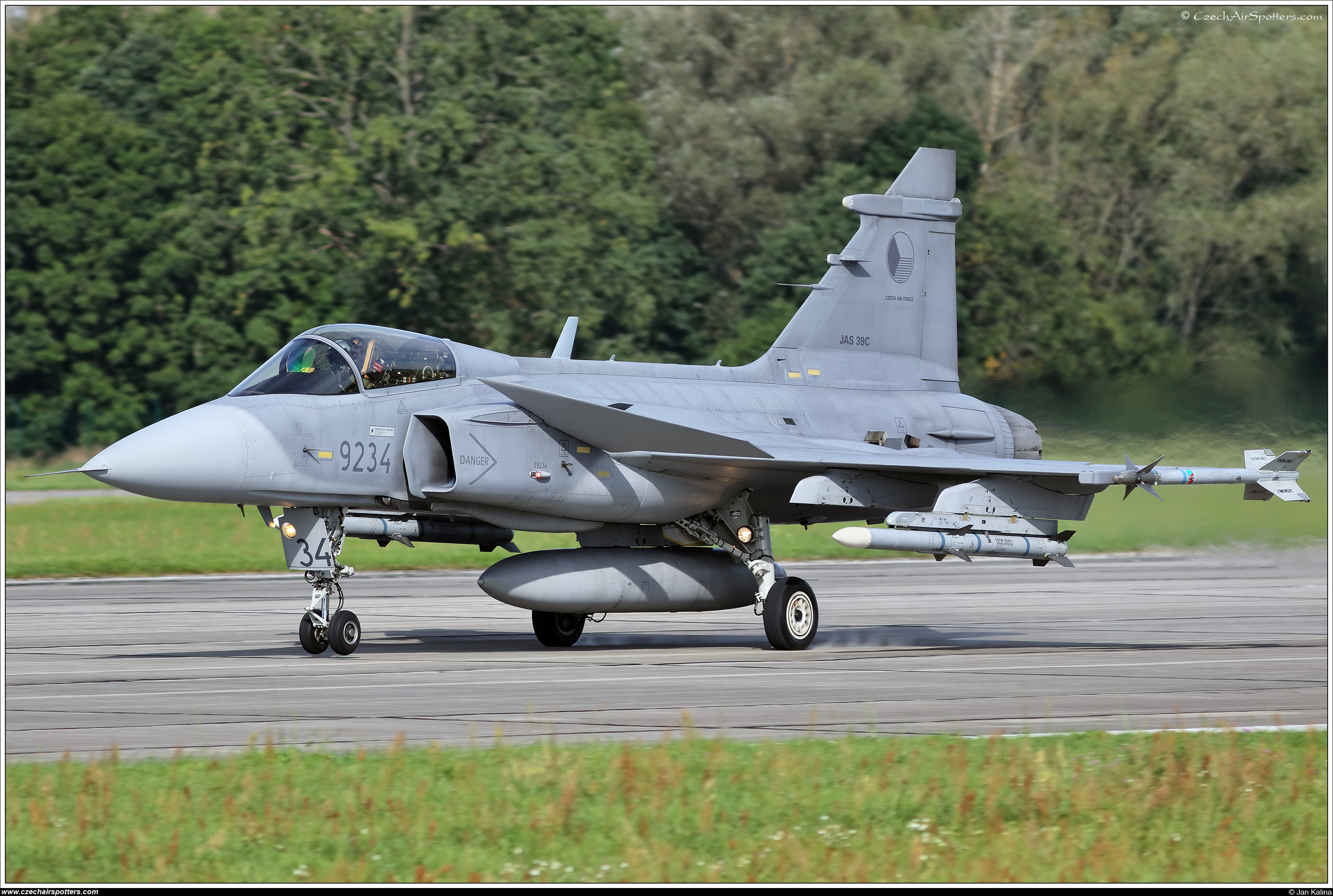 Czech - Air Force – Saab JAS39C Gripen 9234