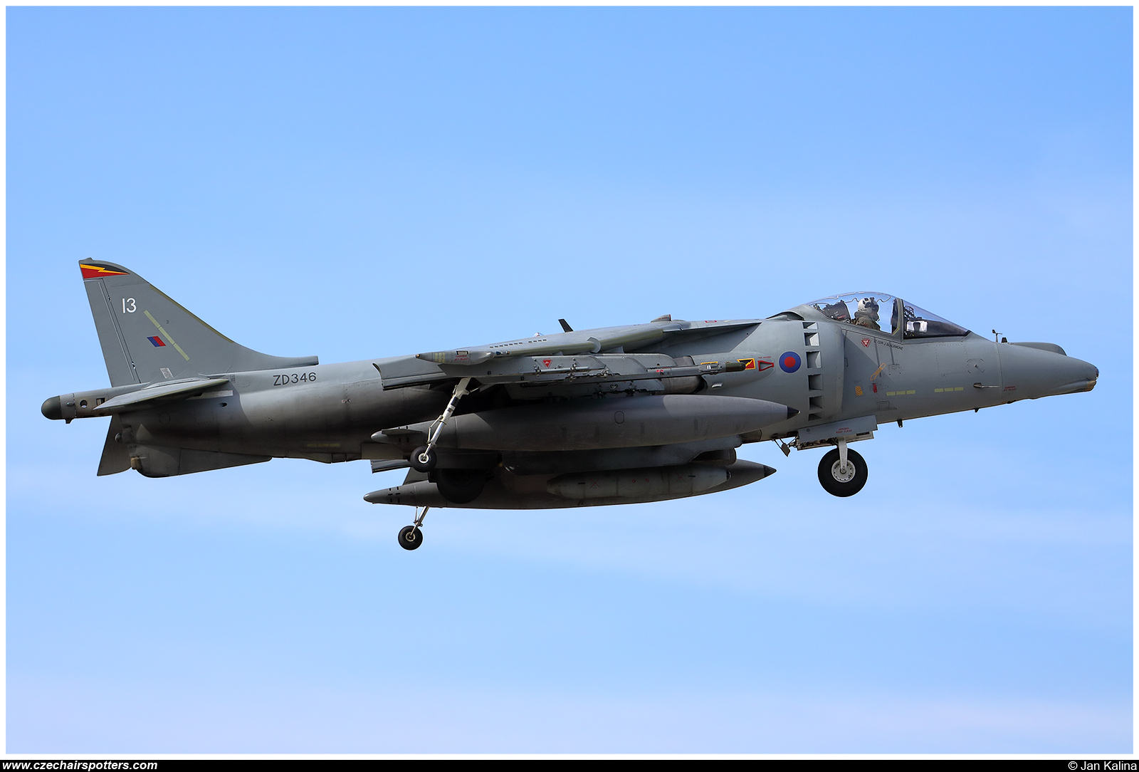 UK - Air Force – British Aerospace Harrier GR9 ZD346