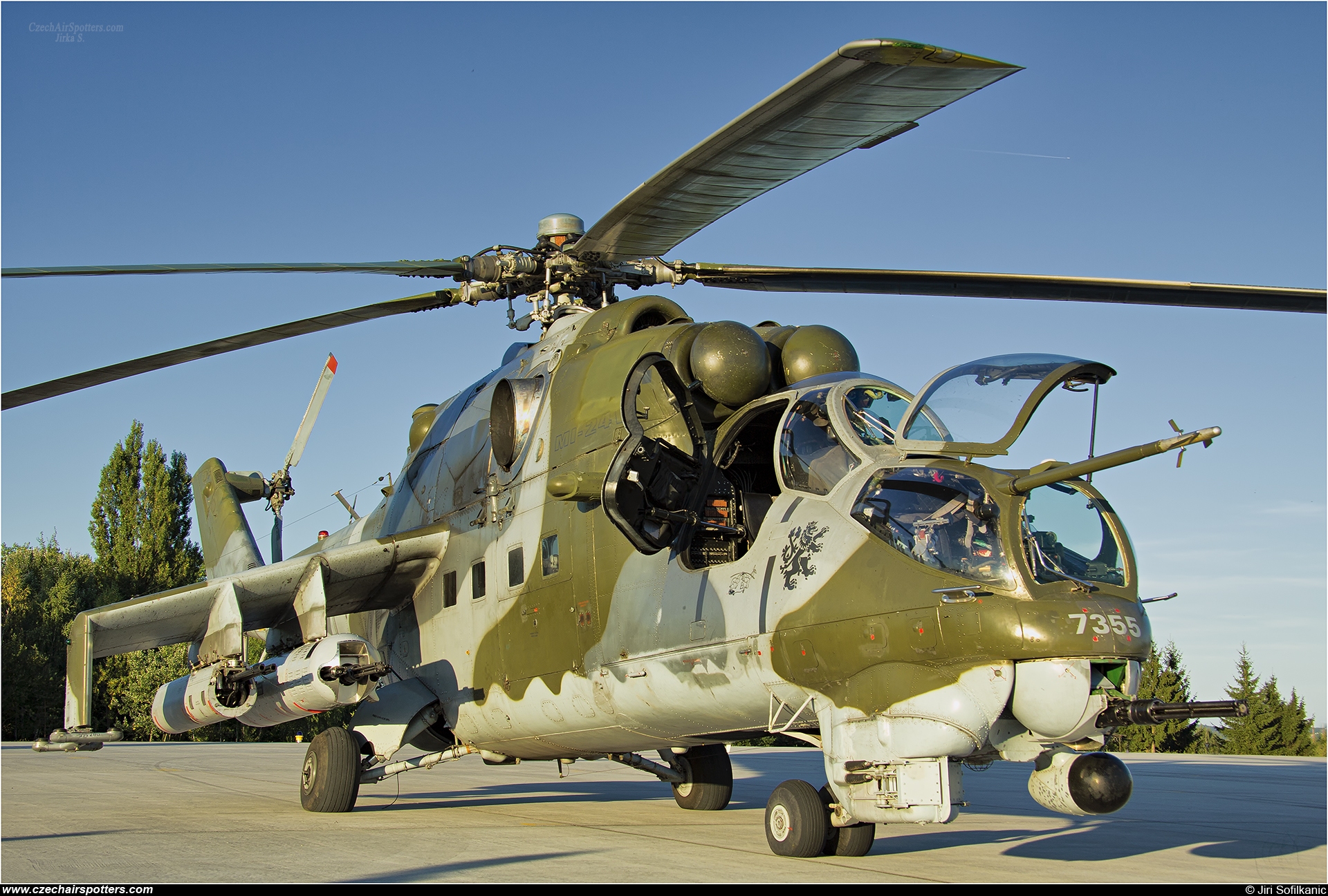 Czech - Air Force – Mil Mi-24V Hind 7355