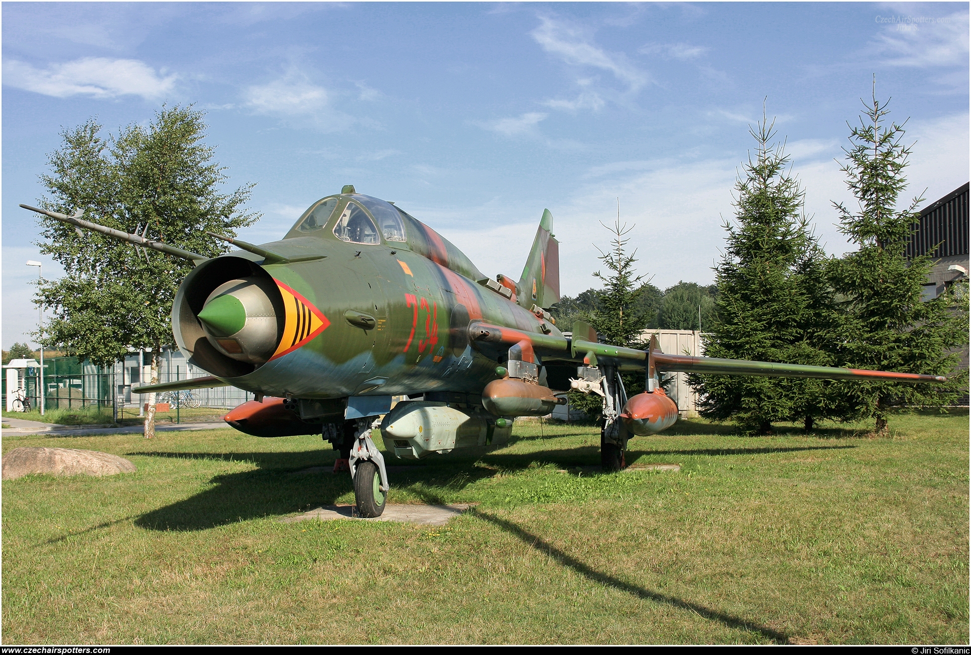 East Germany - Air Force – Sukhoi Su-22 M-4 Fitter 734